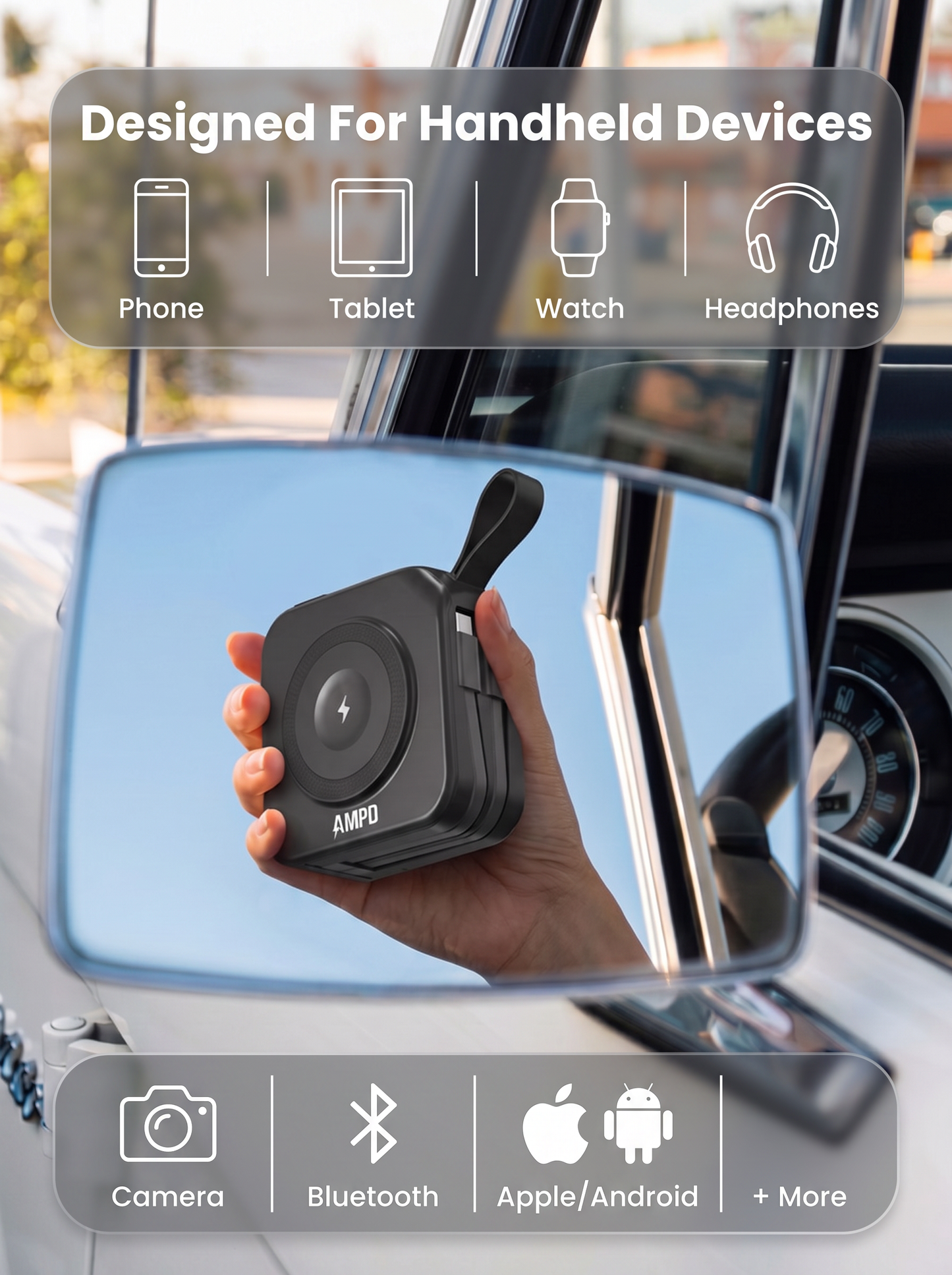 AMPD Roam Pod (5-In-1 Travel Charger) 30% OFF SALE ENDS SOON