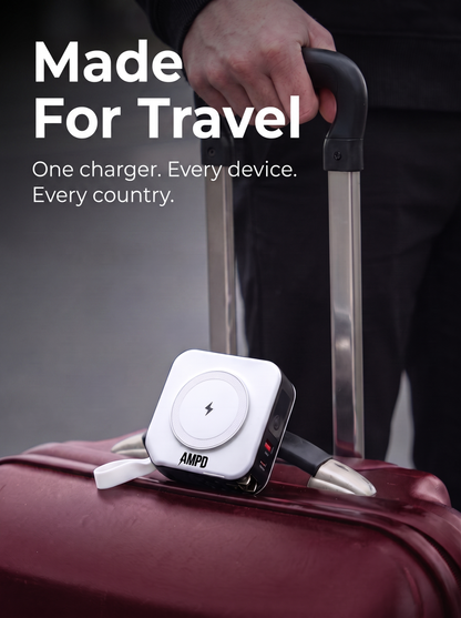 AMPD Roam Pod (5-In-1 Travel Charger) 30% OFF SALE ENDS SOON