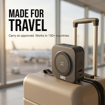 AMPD Roam Pod (5-In-1 Travel Charger) 40% OFF SALE ENDS SOON