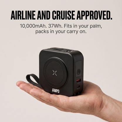 AMPD Roam Pod (5-In-1 Travel Charger) 40% OFF SALE ENDS SOON