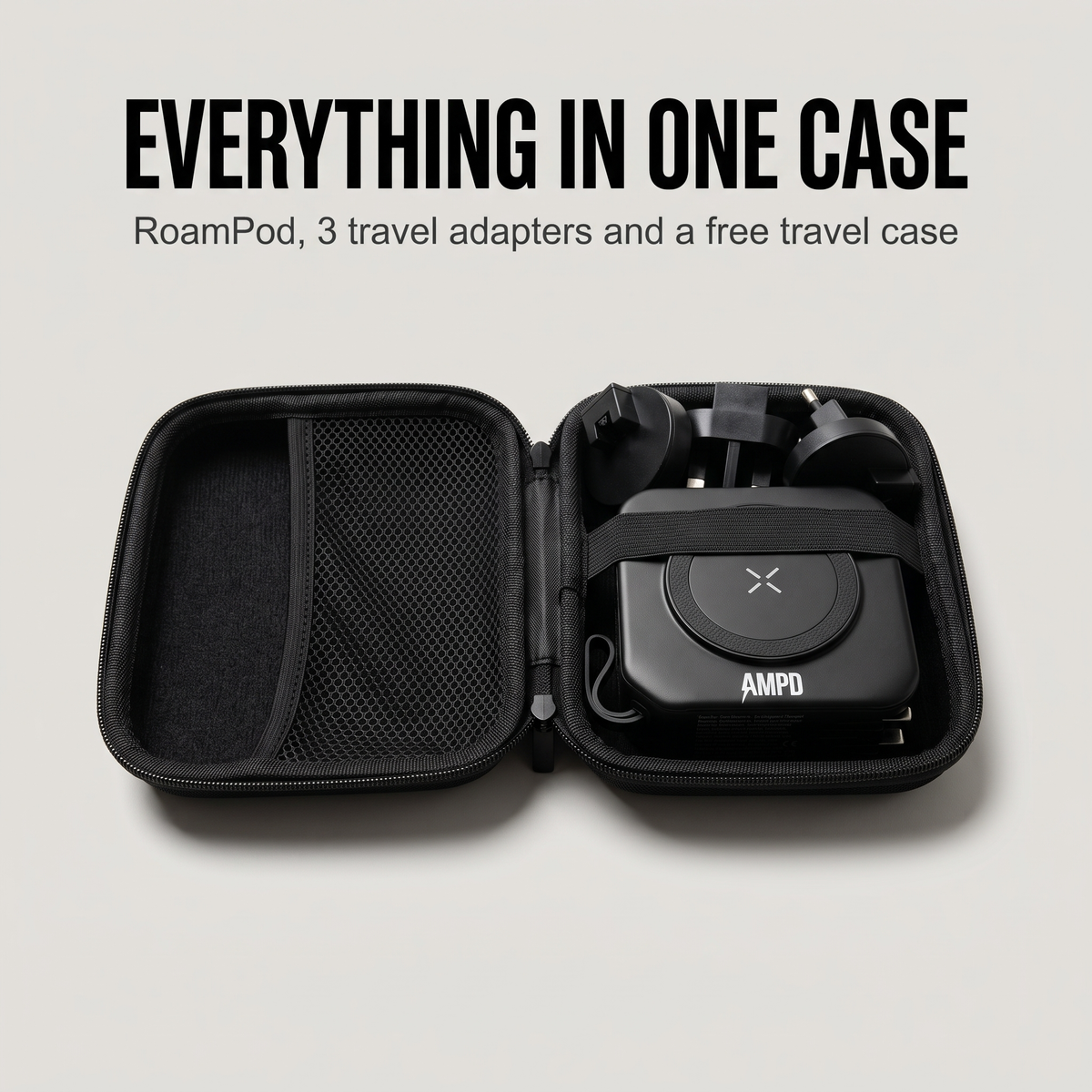 AMPD Roam Pod (5-In-1 Travel Charger) 40% OFF SALE ENDS SOON
