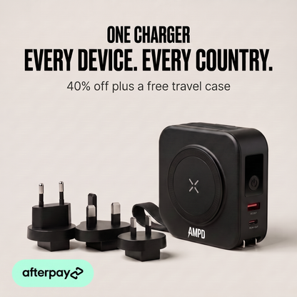 AMPD Roam Pod (5-In-1 Travel Charger) 40% OFF SALE ENDS SOON