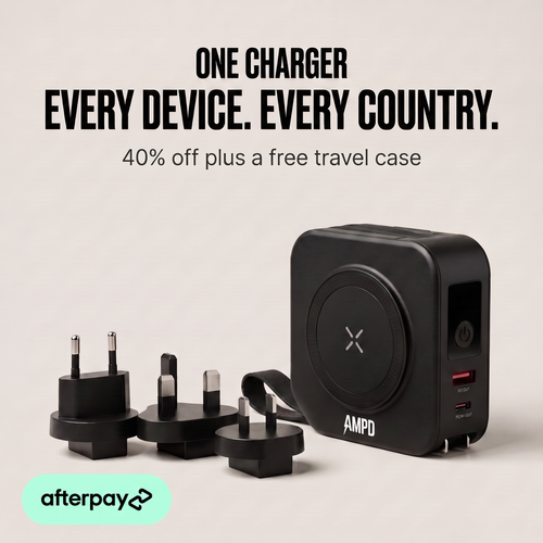 AMPD Roam Pod (5-In-1 Travel Charger) 40% OFF SALE ENDS SOON