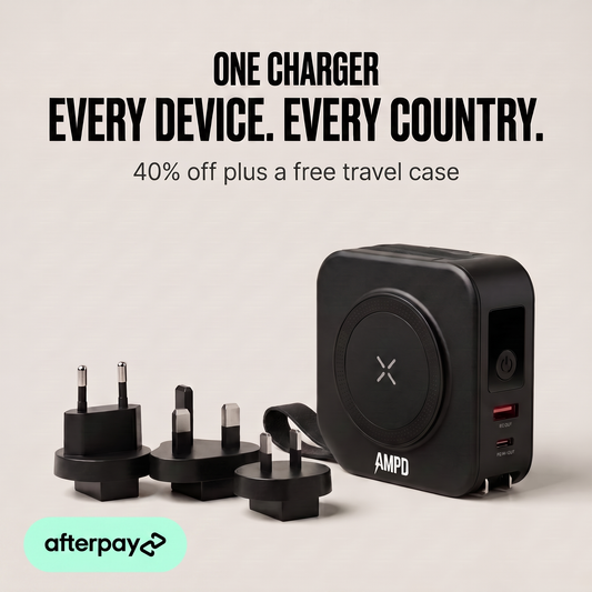 AMPD Roam Pod (5-In-1 Travel Charger) 40% OFF SALE ENDS SOON